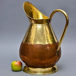 Винтажный Кувшин Медно - Латунный DINANT Бельгия 50-е годы ХХ века.