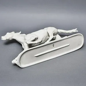 Редкость! Бисквитный Фарфор - Большая Статуэтка «Бегущий конь», ROSENTHAL Германия.