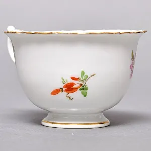 Чайный набор «Мейсенский букет» на 6 персон, Фарфор MEISSEN Германия, 1924 - 1934 годы. 