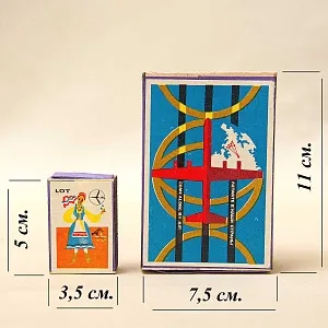 Памятный Сувенирый Набор - Хозяйственные Спички «АЭРОФЛОТ», СССР - 1966 год.