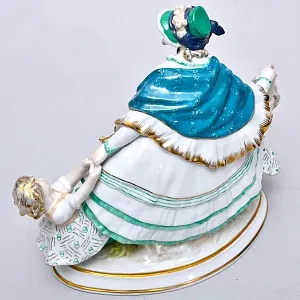 Редкость! Коллекционная Фарфоровая статуэтка «Мама и дети. На прогулке», Karl Ens Германия.