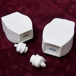 Две Коллекционные Фарфоровые Чайницы,  KPM Berlin, Германия, середина ХХ века.