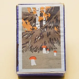 Памятный Сувенирый Набор - Хозяйственные Спички «Золотая Осень», СССР -1965 год. 