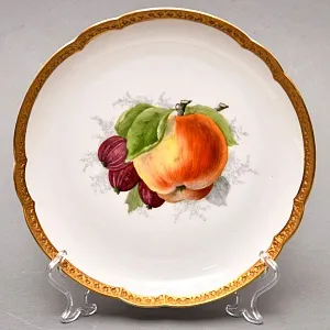 Антикварный Набор из 6-ти Фарфоровых тарелок «ФРУКТЫ-ЯГОДЫ», Rosenthal Германия, 1922- 1933 гг.