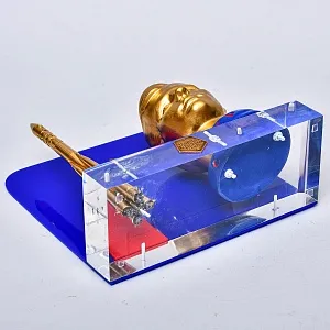 Редкость! Настольное Агитационное Панно «Гагарин - Ракета - Космос - 12 апреля 1961», СССР.