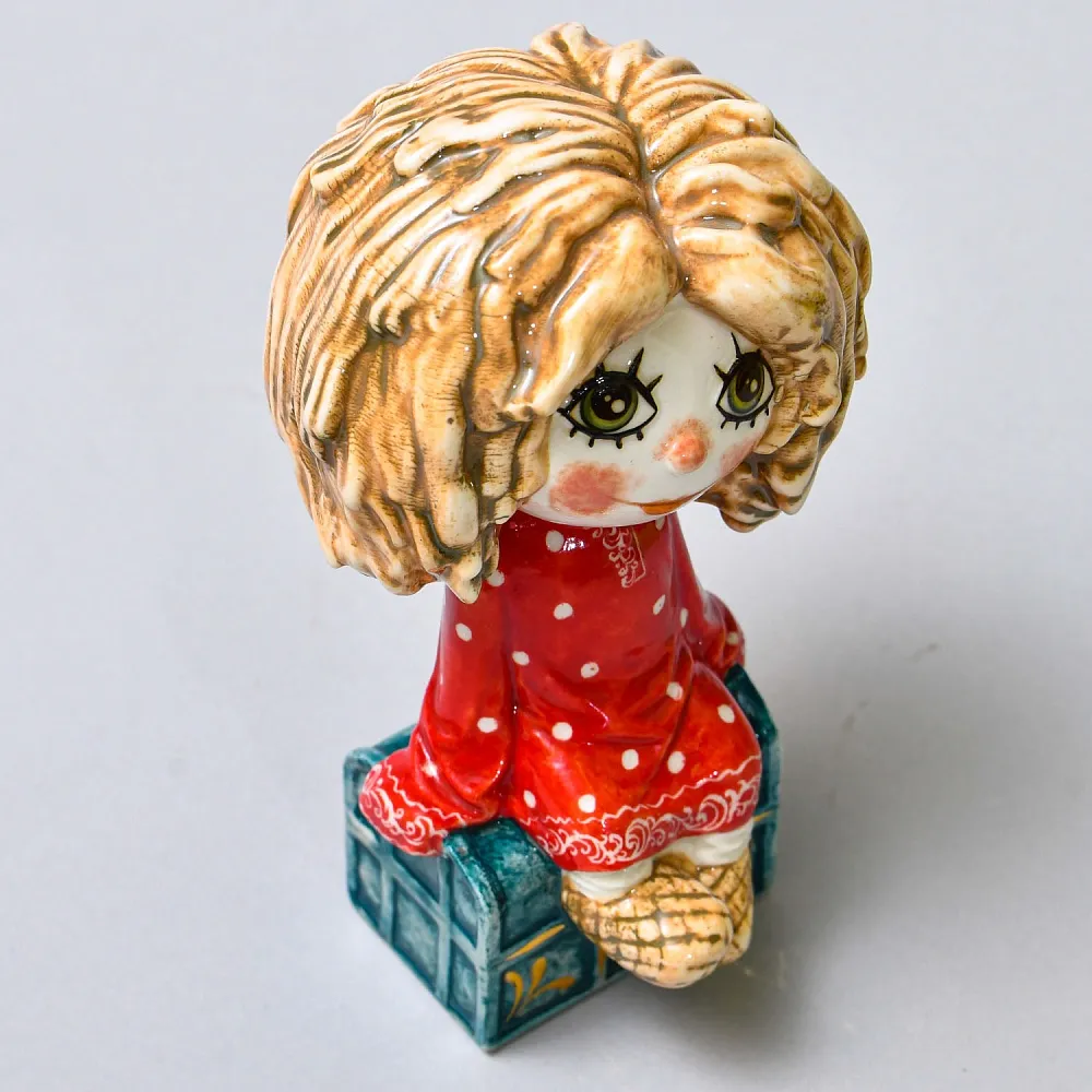 Авторская Коллекционная Фарфоровая Статуэтка «Домовенок Кузя», Россия.