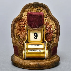 Редкость! Антикварный Перекидной Настольный Календарь, Германия начало ХХ века.