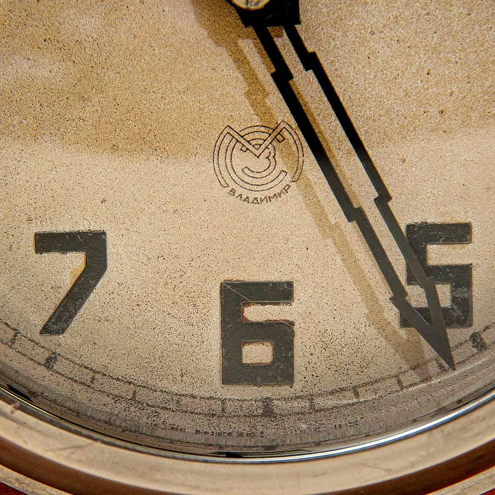 Сталинский Ампир - Настольные Механические Часы «Владимир» - СССР - 1958 г.