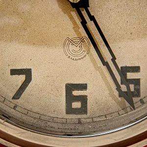 Сталинский Ампир - Настольные Механические Часы «Владимир» - СССР - 1958 г.