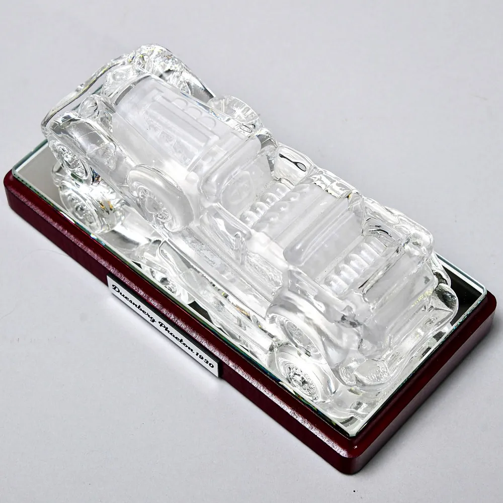Коллекционная Хрустальная Модель «Автомобиль - Duesenberg Model J Dual Cowl Phaeton 1930» Spiegelau Crystal Германия. 