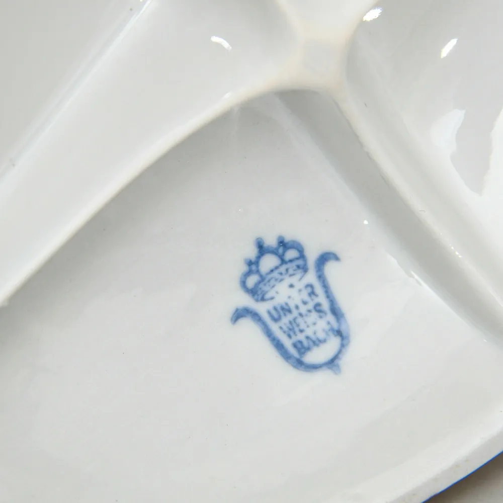 Коллекционная Фарфоровая статуэтка «Дети, Первое свидание», Unterweissbach Германия, 1958 - 1976 годы.