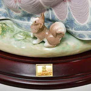 Редкость! Большая Фарфоровая статуэтка «ТРИ СЕСТРЫ», Lladro Испания, 1986 год.