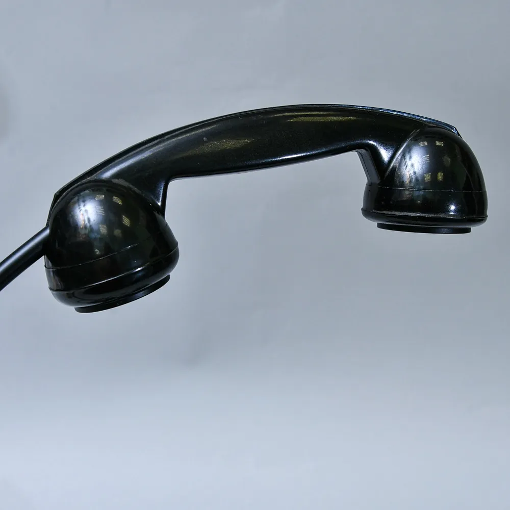 Настольная Электрическая Лампа - Светильник «Директорский Телефон - Будьте Бдительны» СССР - 1974 год.