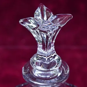 Редкость! Штоф - Графин «Ледяная Корона» Хрусталь, VAL SAINT LAMBERT Бельгия, конец 60-х гг.