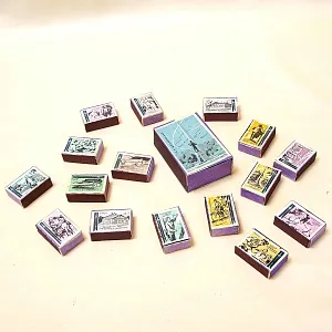 Памятный Сувенирый Набор - Хозяйственные Спички «К.Э. Циолковский», СССР -1966 год.