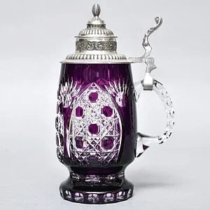 Редкая Коллекционная Пивная Кружка, Хрусталь JOSKA BODENMAIS, Германия -70-е гг.