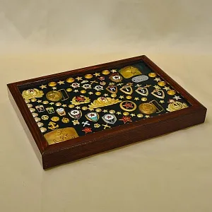 Настенное Панно - Картина «Элементы формы и Знаки отличия ВС СССР», Россия вторая половина ХХ в.