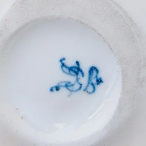 Большая! Фарфоровая статуэтка «Дама с веером» VOLKSTEDT  Германия -1915-1934 гг.