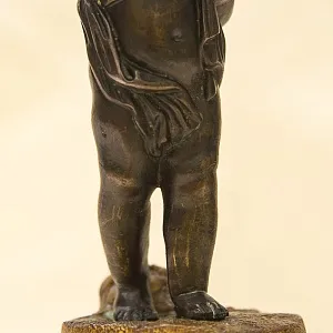 Винтажная Настольная Электрическая Лампа - Светильник «Путти - Ангелочек» Франция.