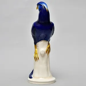 Антикварная Фарфоровая Статуэтка «Птица - Королевский Фазан», VOLKSTED Германия, 30-е гг. ХХ века.