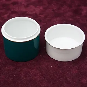 Винтажная Фарфоровая Баночка - Шкатулка. Furstenberg, Германия 50-е годы ХX века.