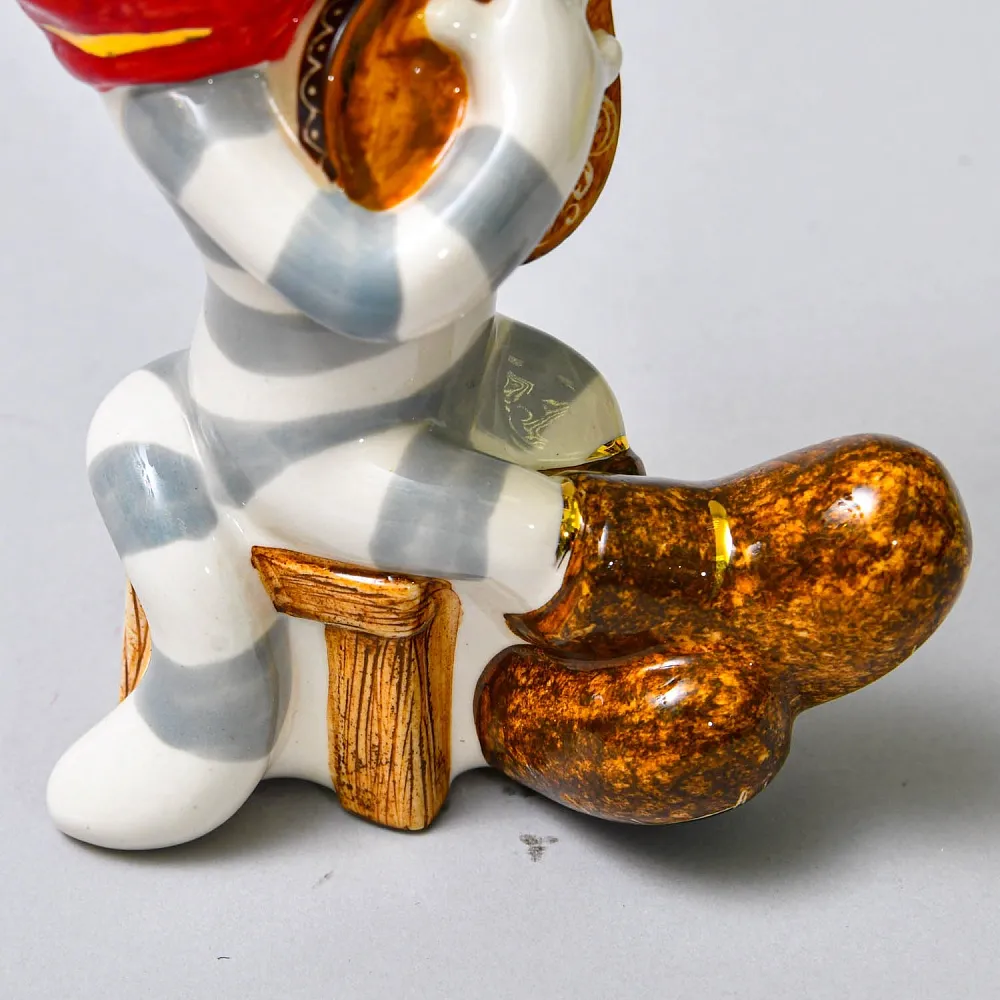 Авторская Коллекционная Фарфоровая Статуэтка «Кот Матроскин», Россия.