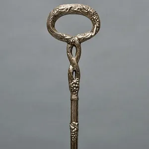 Старинная Винная передача - Подставка для Винных бутылок, Металл Silverpalted, Англия.