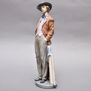 Коллекционная Фарфоровая статуэтка «Странствующий Художник», Lladro / Лядро Испания.