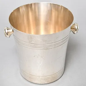 Винтажное Классическое Ведёрко для охлаждения шампанского или вина, Silverplate, Roux-Marquiand Франция.