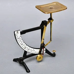 Винтажные Почтовые Механические Весы Повышенной точности до 250 гр. Германия 50 гг. 