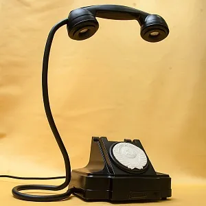 Настольная Электрическая Лампа - Светильник «Правительственный Телефон ТАН-6» СССР.