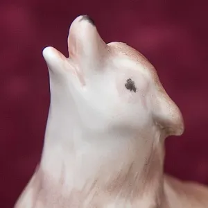 Коллекционная Фарфоровая статуэтка «КАШТАНКА», ДФЗ Дулево Россия. 