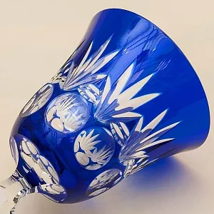 Коллекционный Хрустальный Бокал для вина серия «AUSTEN», Kunsthandwerk Германия, 50гг.