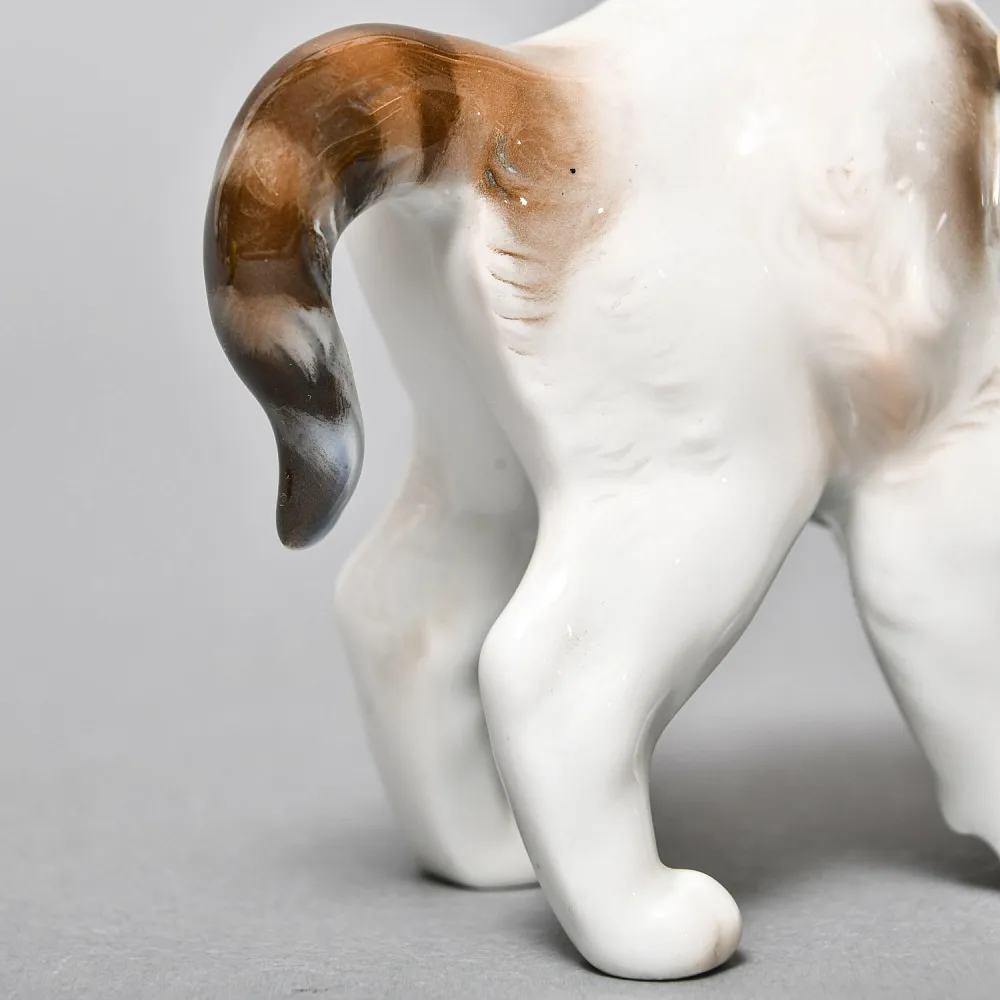 Коллекционная Фарфоровая статуэтка «Котенок», ROSENTHAL Германия, 1919 - 1934 годы. 