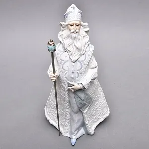 Редкость! Коллекционная Фарфоровая статуэтка «ДЕД МОРОЗ», Lladro Испания.