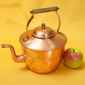Винтажный Медный Чайник на 3 литра. Франция середина ХХ века.