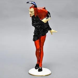 Редкость! Большая Фарфоровая статуэтка «МЕФИСТОФЕЛЬ», Hutschenreuther Германия. 