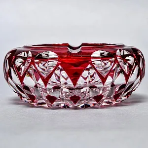Классическая Хрустальная Пепельница, VAL SAINT LAMBERT Бельгия 60 гг.