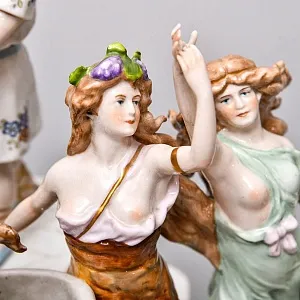 Редкость! Коллекционная Фарфоровая статуэтка «ТРИУМФ», Scheibe-Alsbach Германия, 1962 - 1972 годы. 