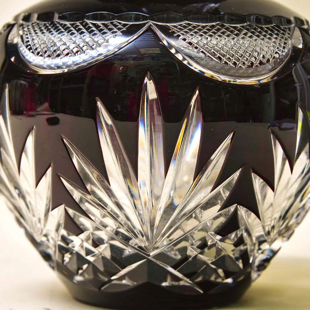 Коллекционная Хрустальная Ваза для Цветов WMF Crystal Cabinet Германия Н-25,5 см., конец 60-х гг.