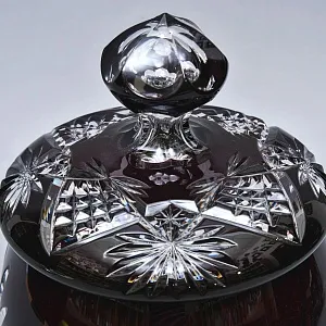 Редкость! «Рубиновый Хрусталь» Набор Крюшонница с Чашками, DOROTHEENHUTTE Германия.