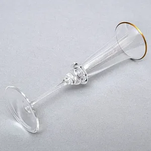 Коллекционный Авторский Набор Хрустальных Фужеров для Шампанского «ПИРУЭТ», PEILL und PITZLER Германия, 60 -е годы ХХ века.