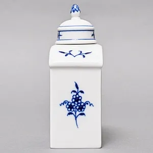 Фарфоровая Чайница с крышкой «Луковый узор», MEISSEN / МЕЙСЕН Германия, вторая половина ХХ века.