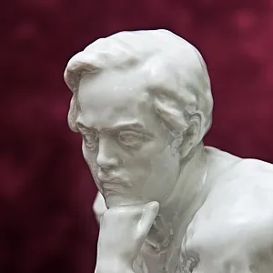 Редкость! Авторская Фарфоровая статуэтка «Лермонтов на скале», СССР ЛФЗ.