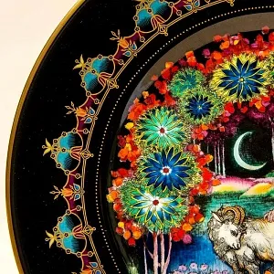 Коллекционная Тарелка «Русские Сказки» - «АЛЕНУШКА И БРАТЕЦ ИВАНУШКА» Фарфор, Villeroy&Boch Германия.