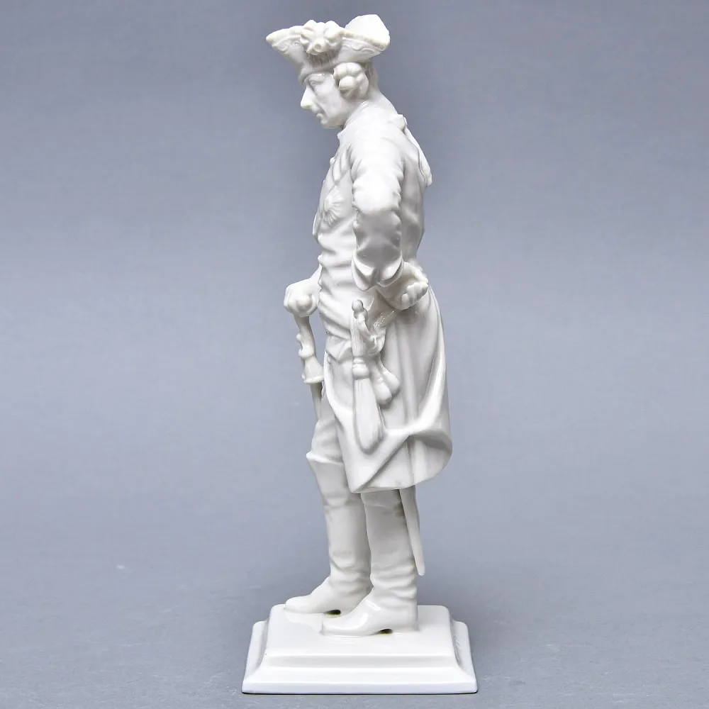 Авторская Фарфоровая статуэтка «Старый Фриц. Король Пруссии Фридрих II», Hutschenreuther Германия.