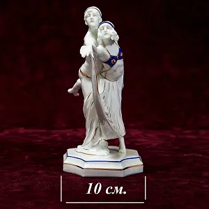 Редкость! Фарфоровая Статуэтка «Балет - Танец МОДЕРН», SITZENDORF Гермагия 50 гг.