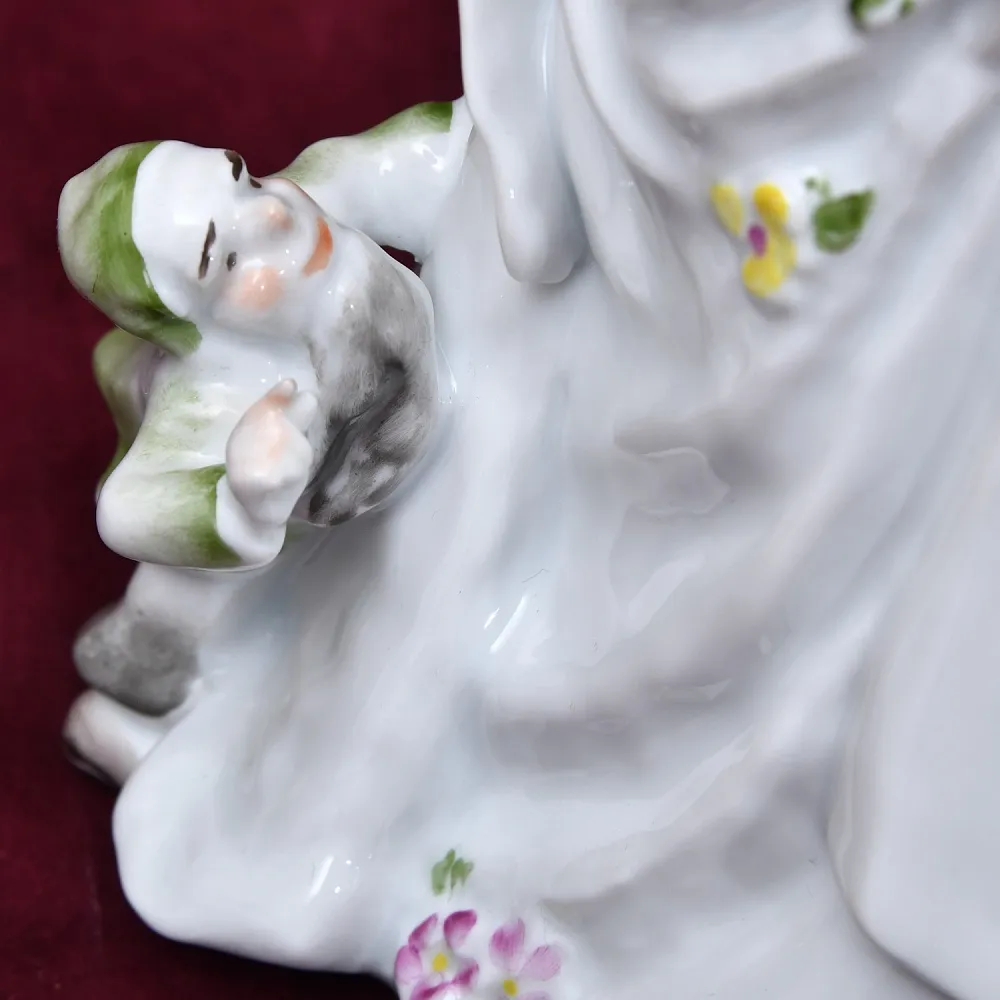 Редкость!!! Авторская Фарфоровая статуэтка «ПРИНЦЕССА И ГНОМ», ROSENTHAL Германия, 1974 - 1982 годы.