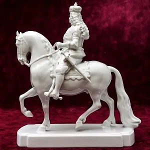 Редкость!!! Фарфоровая Статуэтка «Император на коне» ROSENTHAL Германия -1957 год.