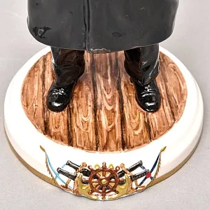 Коллекционная Авторская Статуэтка «Адмирал СССР - Головко А.Г.», фарфор, Россия. 